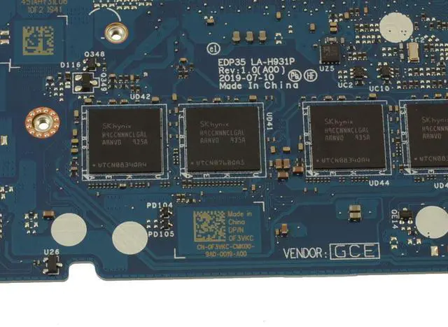 Alt view image 3 of 3 - Dell OEM XPS 7390 Motherboard System Board  i7 1.8GHz Quad Core CPU 16GB F3VKC