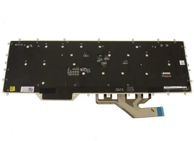 Alt view image 2 of 5 - New OEM Alienware m17 R3 m17 R4 Backlit Laptop Keyboard Assembly 92YH6 F1GXN