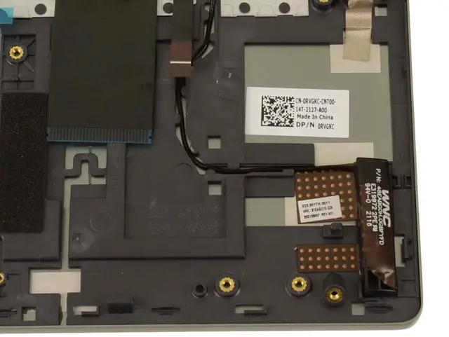 Alt view image 5 of 7 - Dell K1HM0 Laptop Backlit Keyboard Palmrest Assembly For Inspiron 14 5410