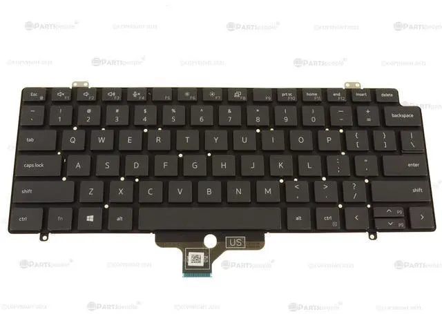 Main image of New Dell OEM Latitude 7410 Laptop Keyboard No BL CVGNH