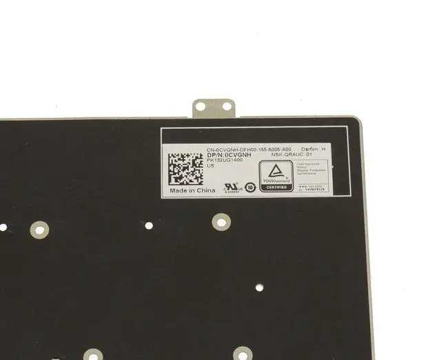 Alt view image 3 of 3 - New Dell OEM Latitude 7410 Laptop Keyboard No BL CVGNH
