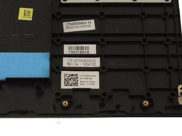 Alt view image 10 of 10 - New Dell Oem G Series G3 3579 Palmrest Assembly Blue Backlit 7Tmph Y2Vvy