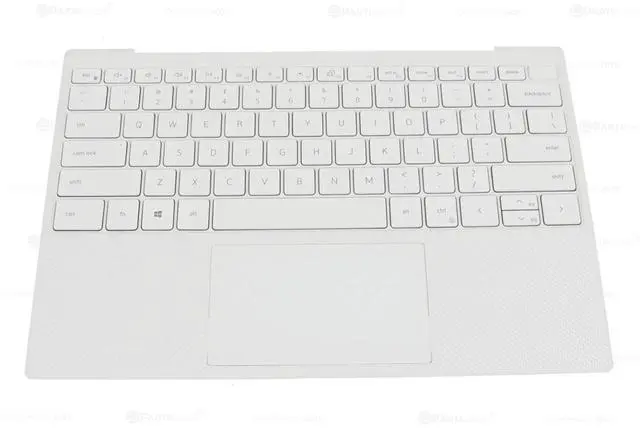 Main image of New Dell OEM XPS 9300 Touchpad Palmrest Keyboard Assembly White 979W4 GT8XM
