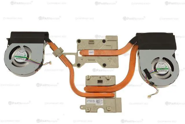 Alt view image 4 of 6 - Dell Oem Precision 7520 Cpu Graphics Heatsink Fan Assembly Fan Heatsink Gkc3X