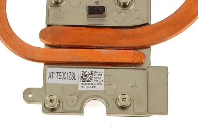 Alt view image 6 of 6 - Dell Oem Precision 7520 Cpu Graphics Heatsink Fan Assembly Fan Heatsink Gkc3X