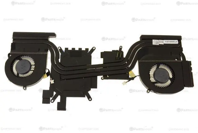 Alt view image 4 of 6 - New Oem Alienware 15 R4 Cpu Graphics Cooling Heatsink Fan Assembly Nvidia Y99Wc