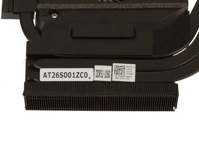 Alt view image 5 of 6 - New Oem Alienware 15 R4 Cpu Graphics Cooling Heatsink Fan Assembly Nvidia Y99Wc