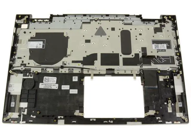Alt view image 3 of 7 - Dell OEM Inspiron 7506 2-in-1 Silver Keyboard Palmrest Laptop Keyboard YT5JN