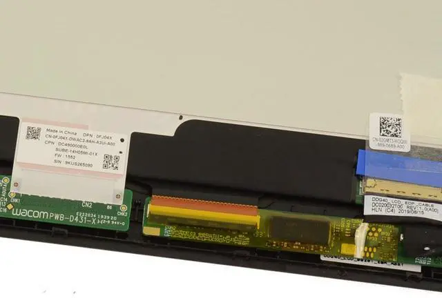 Alt view image 6 of 10 - 16KK2 Dell 14.0 Fhd 30pin Touch Screen Gray Assembly C7486-3250GRY-PUS