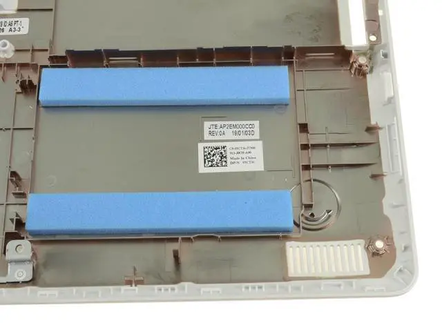 Alt view image 3 of 6 - New Dell OEM Inspiron 3580 3581 Bottom Base Cover Assembly White NCT36
