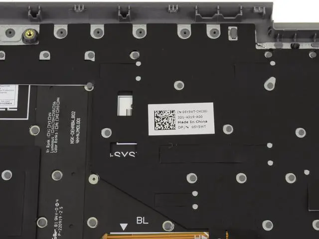 Alt view image 4 of 7 - US INTL Dell OEM Vostro 15 3520 3525 3530 3535 Palmrest Laptop Keyboard 5Y5WT
