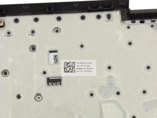 Alt view image 4 of 7 - US INTL Dell OEM Vostro 15 3520 3525 3530 3535 Palmrest Laptop Keyboard T00D2