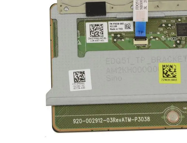 Alt view image 3 of 5 - New Dell OEM Alienware m15 R3 Touchpad Sensor Module Kit  Cable XCV5K