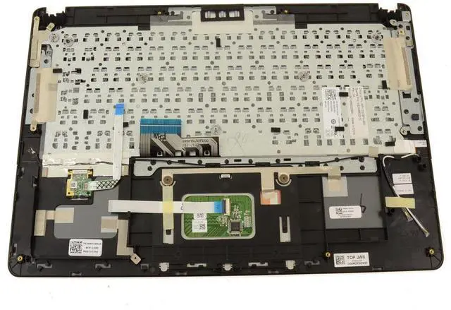 Alt view image 8 of 9 - NEW 763RY Dell Vostro 5480 Keyboard Palmrest Bezel Assy Portuguese Layout DXFPK