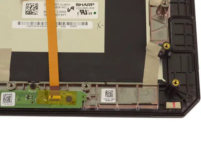 Alt view image 3 of 5 - Dell OEM Latitude 7220 Rugged Extreme Tablet FHD 11.6" LCD Screen 5TWP8