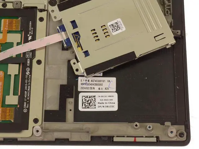 Alt view image 4 of 6 - New Dell OEM Precision 5680 5690 Keyboard Touchpad Palmrest Assembly 81C0C