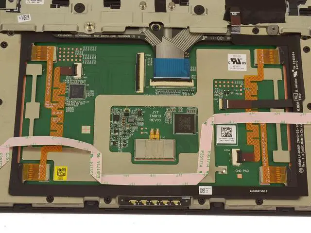 Alt view image 6 of 6 - New Dell OEM Precision 5680 5690 Keyboard Touchpad Palmrest Assembly 81C0C