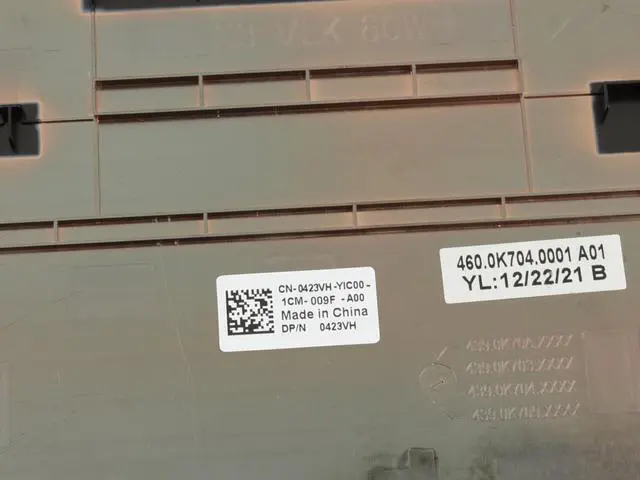 Alt view image 3 of 5 - New Dell OEM G Series G3 3500 Laptop Base Bottom Cover Assembly -PG1650 423VH