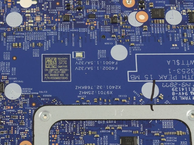 Alt view image 3 of 5 - Dell MKYVR Intel i5-1145G7 Motherboard for Latitude 5520 - Socket FCBGA1449 - DDR4