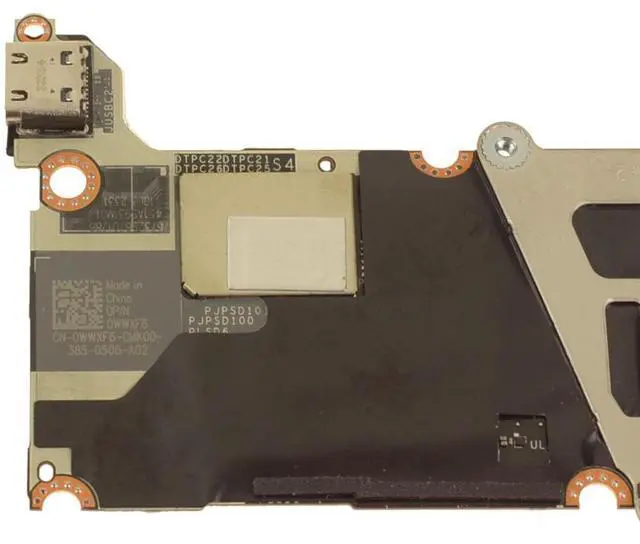 Alt view image 4 of 6 - Dell WWXF6 XPS 13 9315 2-In-1 Laptop Motherboard - Intel i5-1230U - 1.0 GHz - 10 Core - Intel Iris Xe Graphics - 8GB LPDDR5 - 256GB BGA SSD