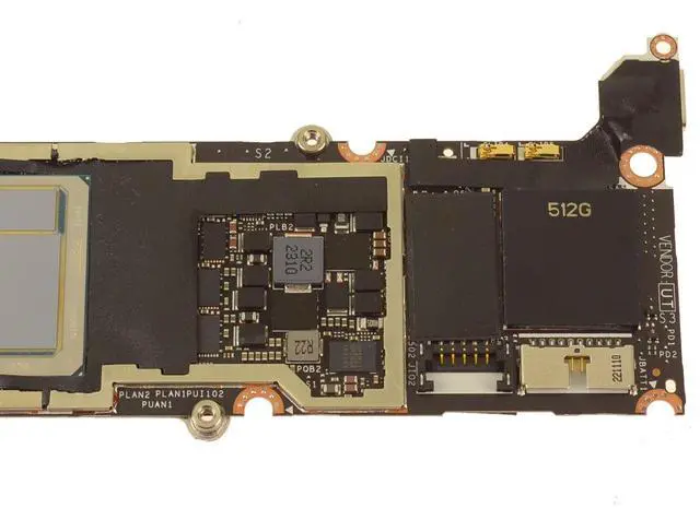 Alt view image 5 of 5 - Dell GNN3X Motherboard For Select XPS 9315 - Socket FCBGA1744 - Intel Core i7-1250U - DDR5