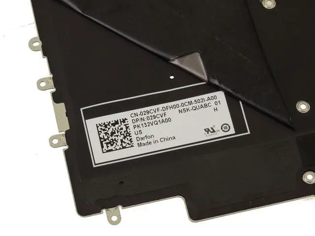 Alt view image 5 of 5 - OEM Alienware m17 R3 m17 R4 RGB Per Key Backlit Laptop Laptop Keyboard 3FN13