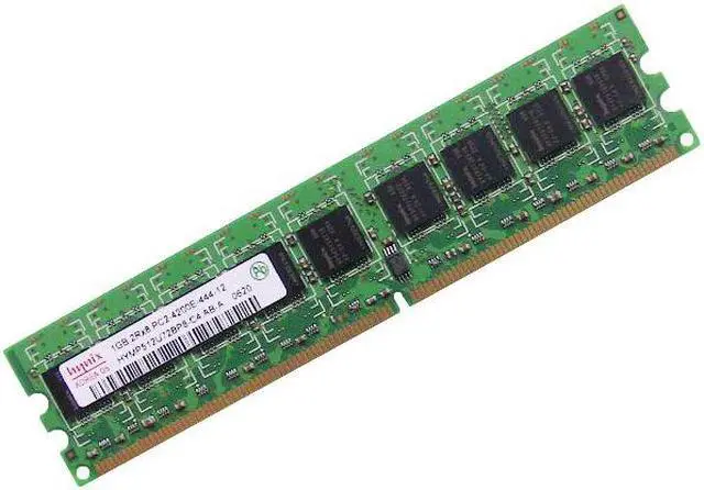 Main image of Dell OEM DDR2 533Mhz 1GB PC2-4200E ECC RAM Memory Stick HYMP512U72BP8-C4