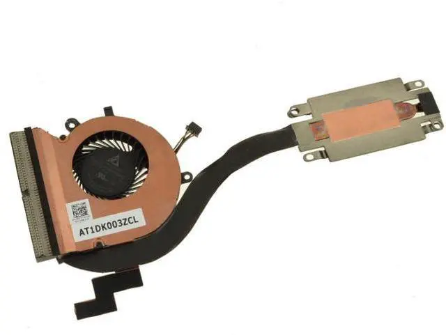 Alt view image 2 of 4 - Dell OEM Latitude E7270 CPU Heatsink Fan Assembly for Intel Graphics UMA R37F7
