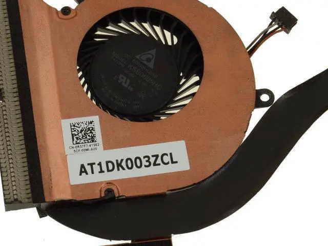 Alt view image 3 of 4 - Dell OEM Latitude E7270 CPU Heatsink Fan Assembly for Intel Graphics UMA R37F7