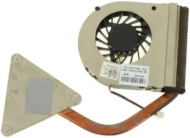 Alt view image 2 of 3 - Dell OEM Inspiron N4050 CPU Heatsink Fan Assembly for Fan Heatsink KHVXD