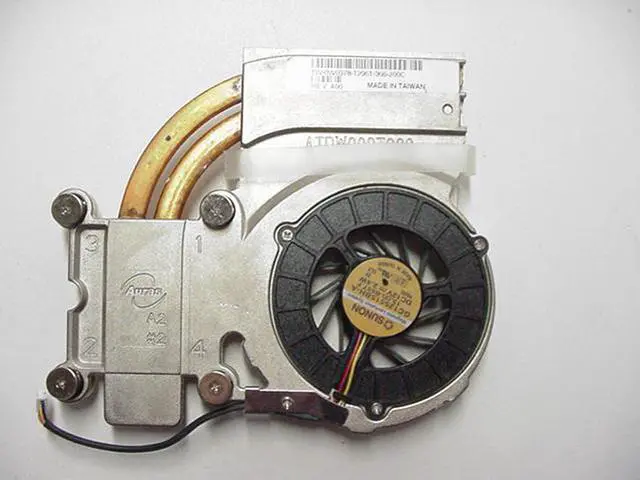 Main image of Dell OEM Inspiron 5150 Heatsink CPU Cooling Fan Assembly W0978