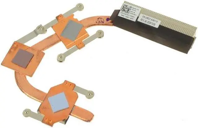 Alt view image 4 of 4 - Dell OEM Inspiron 1470 CPU Heatsink for Discrete ATI Radeon Graphics 3RYW7