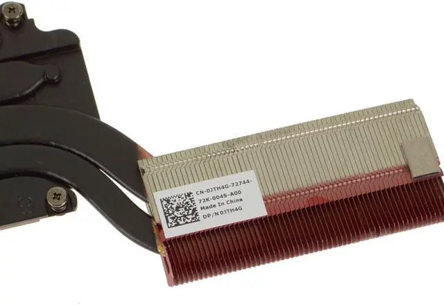 Alt view image 3 of 3 - New Dell OEM Inspiron 5576 CPU Heatsink for Discrete AMD Graphics JTH4G