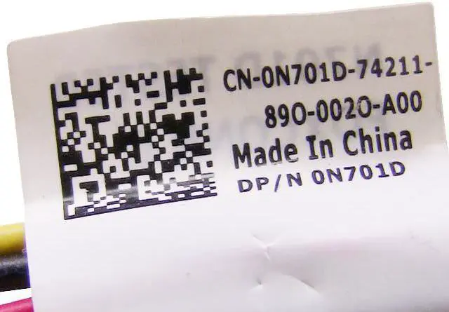 Alt view image 2 of 3 - N701D ASSY,CBL,SATA,PSS,OPTI,960