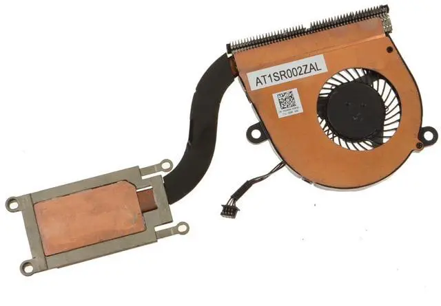 Alt view image 2 of 7 - Dell OEM Latitude 5280 CPU Heatsink Fan Assembly for Intel Graphics UMA 3XN3N