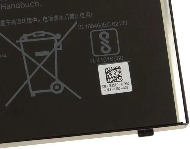 Alt view image 3 of 5 - New  Dell OEM Original Latitude 5580 5480 5280 3-Cell 51Wh Laptop Battery 93FTF