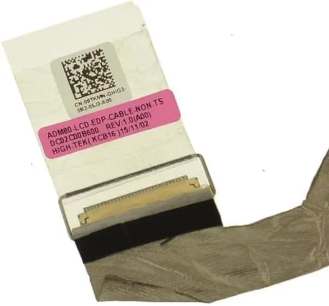 Alt view image 3 of 8 - Dell OEM Precision 3510 Latitude E5570 15.6" WXGAHD FHD LCD Ribbon Cable 9TKMN