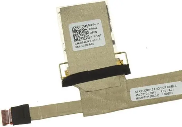 Alt view image 2 of 7 - Dell OEM Inspiron 7569 7579 15.6" Touchscreen LCD Ribbon LCD Ribbon Cable 74CNT