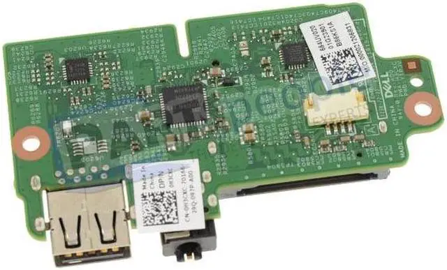 Alt view image 2 of 5 - Dell OEM Inspiron 5423 USB Audio Card Reader IO Circuit Board  H3CXC