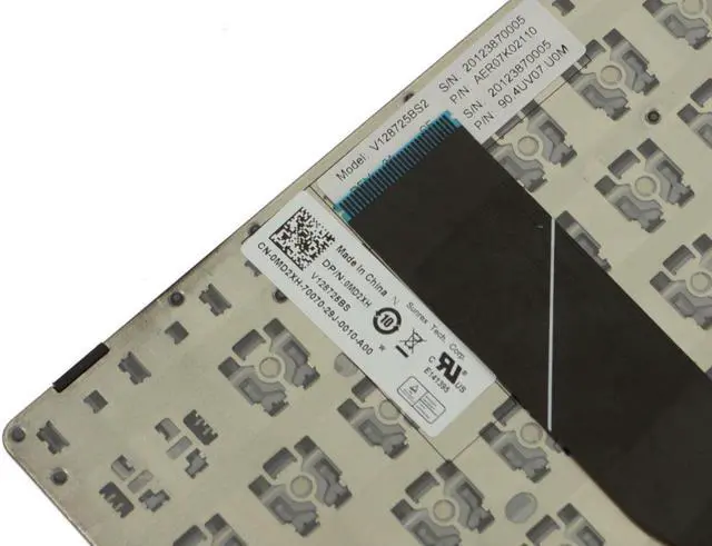 Alt view image 3 of 9 - New French Canadian Dell OEM Inspiron 5323 14z 5423  Laptop Keyboard MD2XH