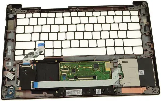 Alt view image 2 of 10 - Dell OEM Latitude 7280 7380 Assembly Smart Card Reader  Touchpad Palmrest 45FCX
