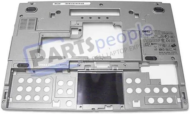 Main image of New Dell OEM Latitude D420 D430 Base Bottom Cover wPower Button KJ413 TJ984