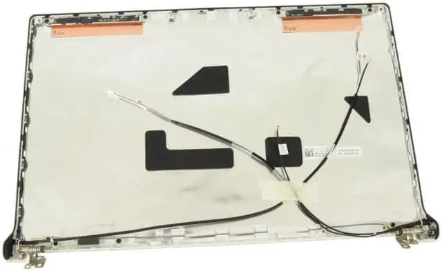 Alt view image 2 of 2 - Shine Dell OEM Studio 1555 1557 1558 15.6" Lid Top Hinges  LCD Back Cover JWDFN