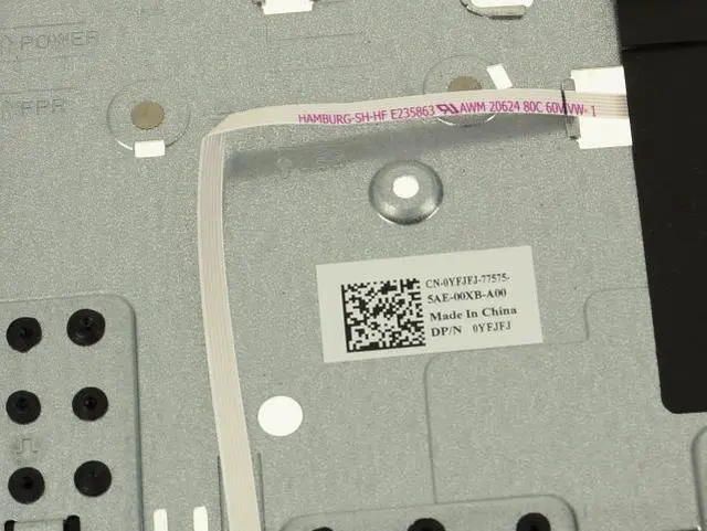 Alt view image 5 of 5 - Dell Latitude 3470 Laptop Palmrest Touchpad Assembly YFJFJ