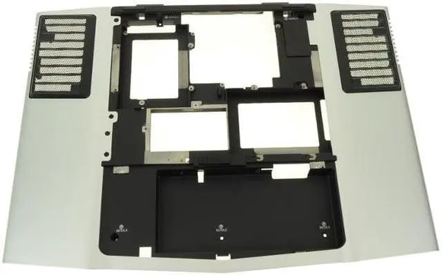 Main image of New Silver OEM Alienware M17x Laptop Bottom Base Cover  Assembly Y727M