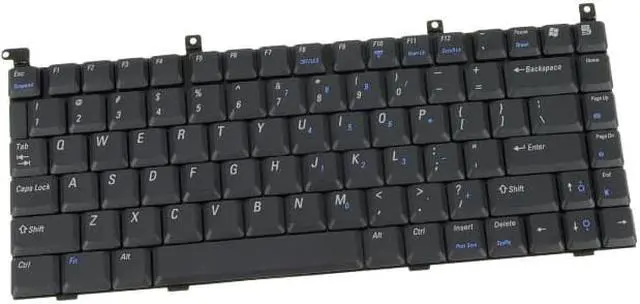 Alt view image 2 of 2 - Dell OEM Inspiron 1100 1150 5100 5150 5160 2600 2650 Keyboard 5X486