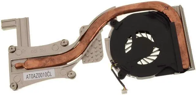 Alt view image 2 of 5 - Dell OEM Latitude E6410 CPU FAN and Heatsink Assembly for Heatsink KTPRC