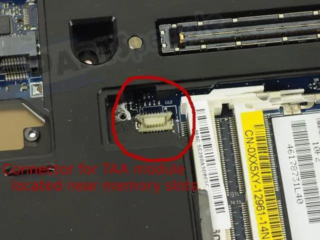Alt view image 6 of 6 - Dell OEM Latitude E4310 Core i5-560M 2.66Ghz Laptop Motherboard XX5XY