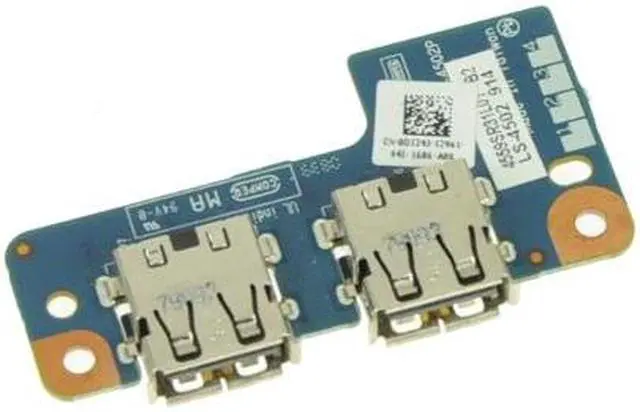 Main image of Dell OEM Inspiron Mini 12 1210 USB Ports IO Circuit Board D124J