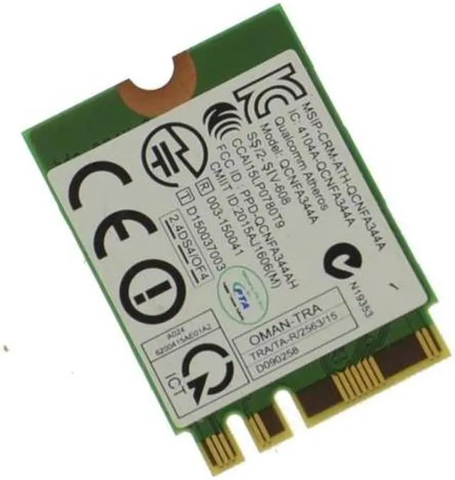 Alt view image 3 of 5 - Dell OEM Wireless 1820 DW1820 WLAN WiFi 802.11AC Bluetooth Wireless Card D4V21